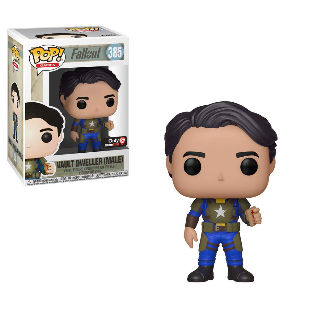 Funko Pop! Games: Fallout: Vault Dweller #385 (Male) - Game Stop Exclusive