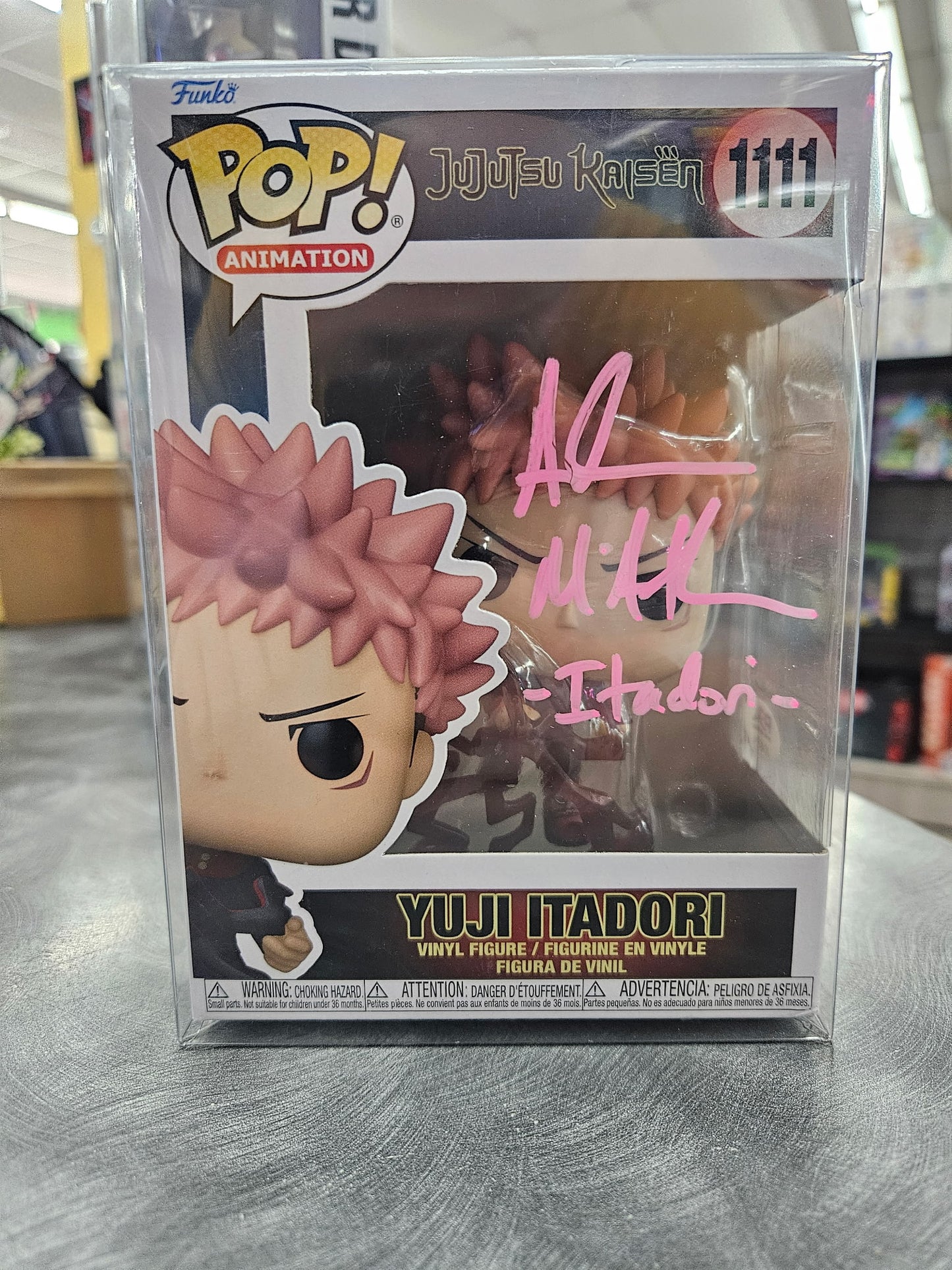 Pop! Yuji Itadori Signed