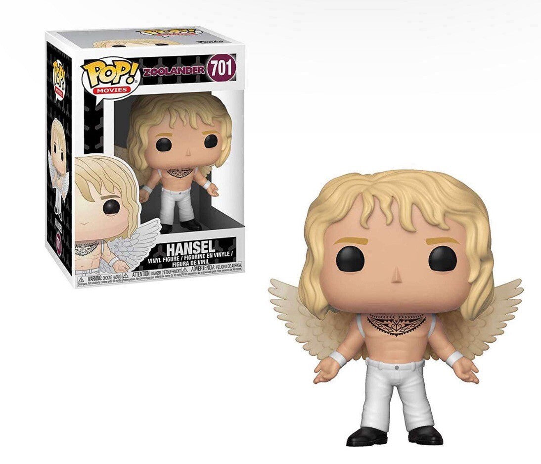 Funko Pop! Movies: Zoolander Hansel #701 (DMG BOX)