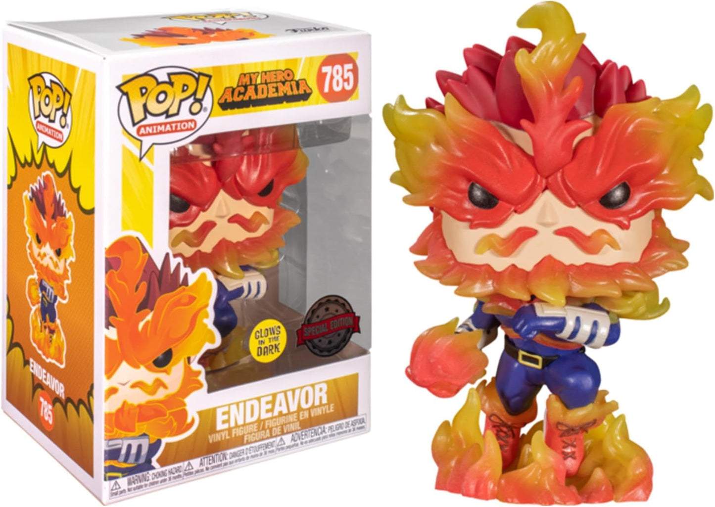 Funko Pop! Animation: My Hero Academia Endeavor #785 - Special Edition - GITD