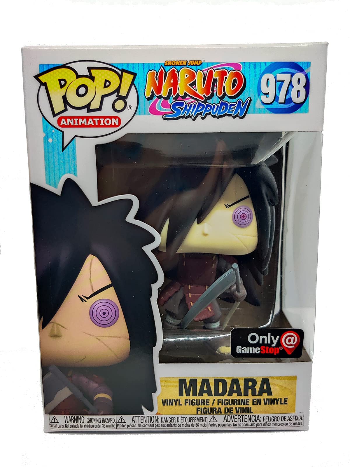 Funko Pop! Animation: Naruto Shippuden Madara #978 GameStop exclusive
