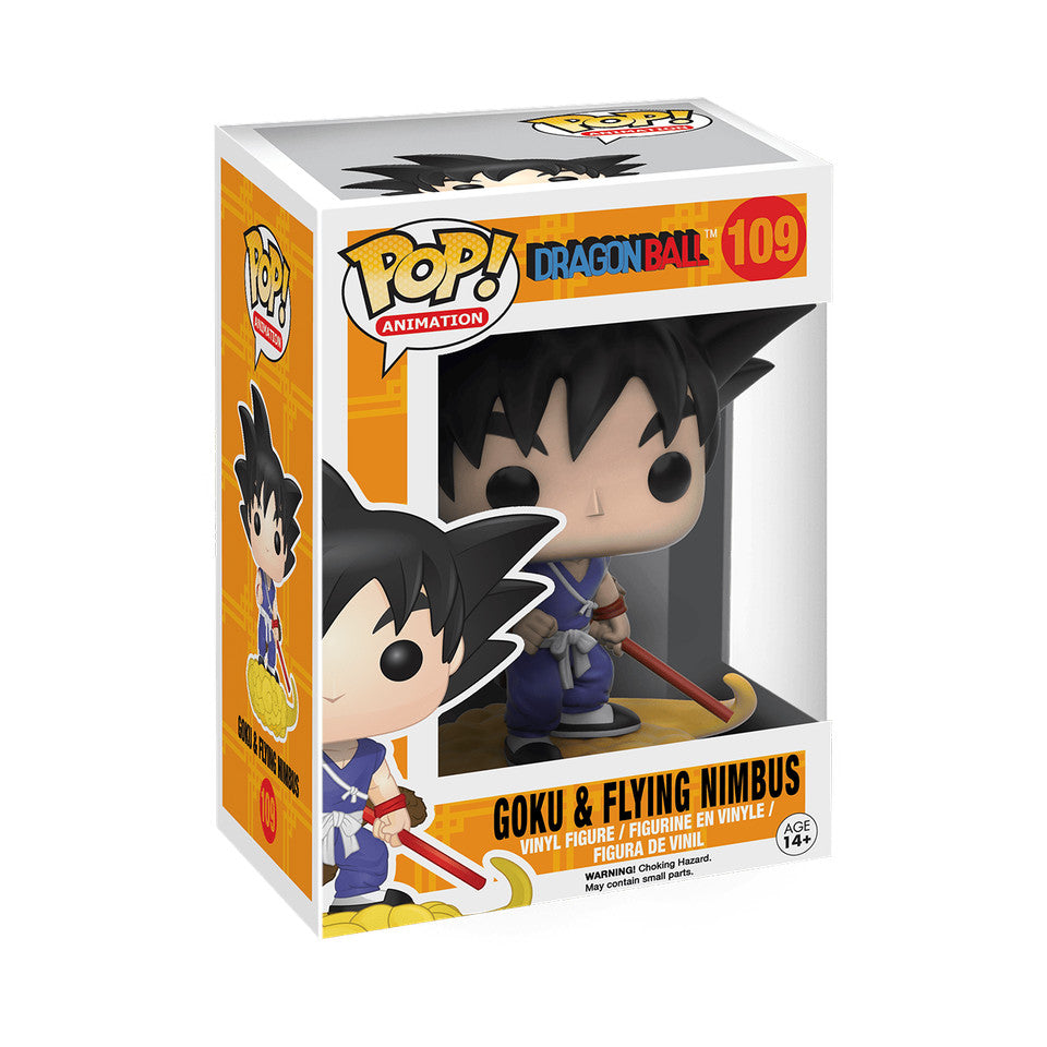 Funko Pop! Animation: Dragon Ball Z - Goku and Flying Nimbus #109