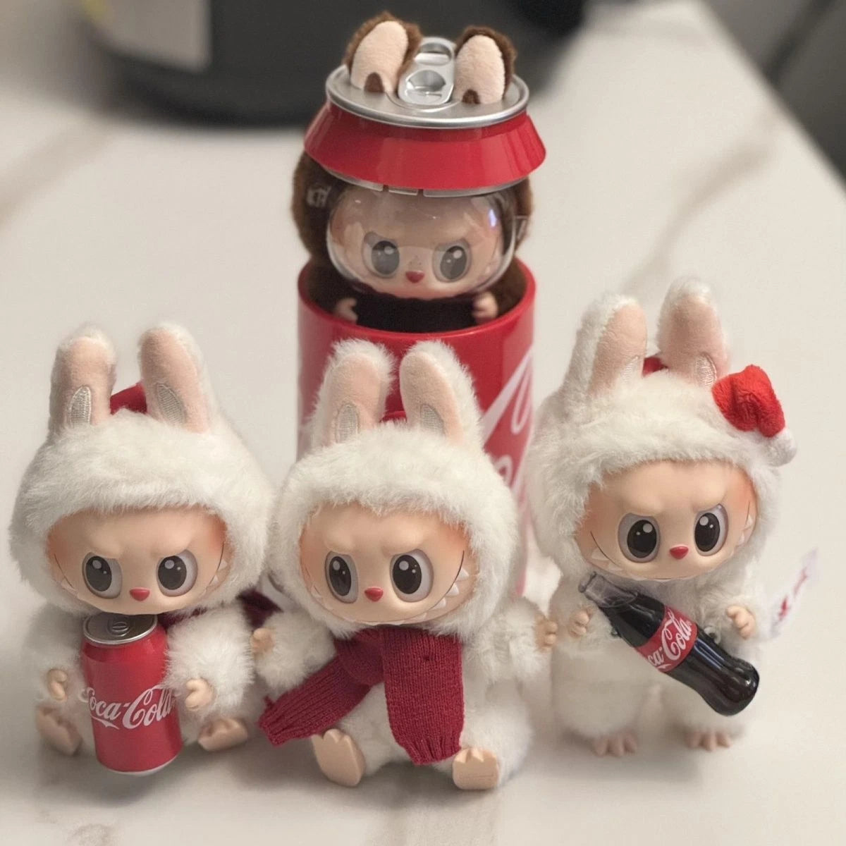 Labubu The Monster Labubu Coca-Cola Series Vinyl Plush Doll Blind Box