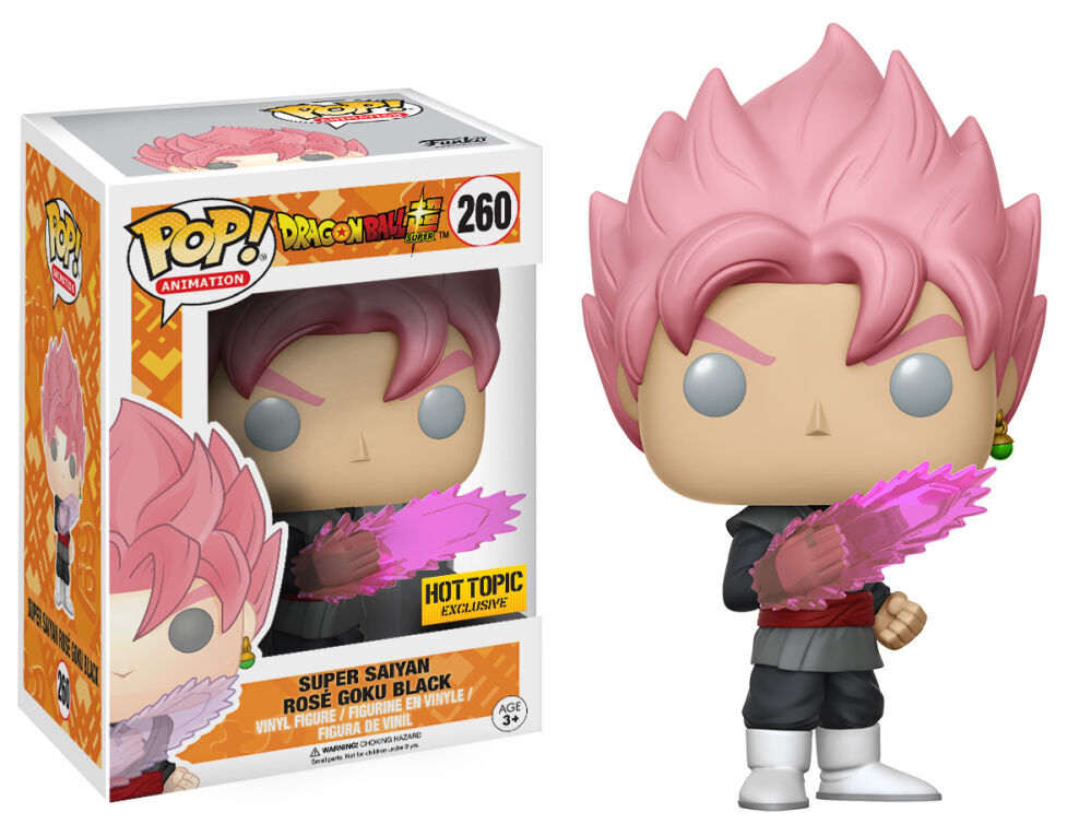 Funko Pop! Animation: Dragonball Z: Super Saiyan Rose Hot Topic