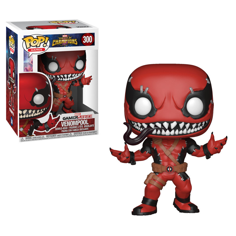 Funko Pop! Marvel: Contest of Champions' VENOMPOOL Vinyl Figure #300