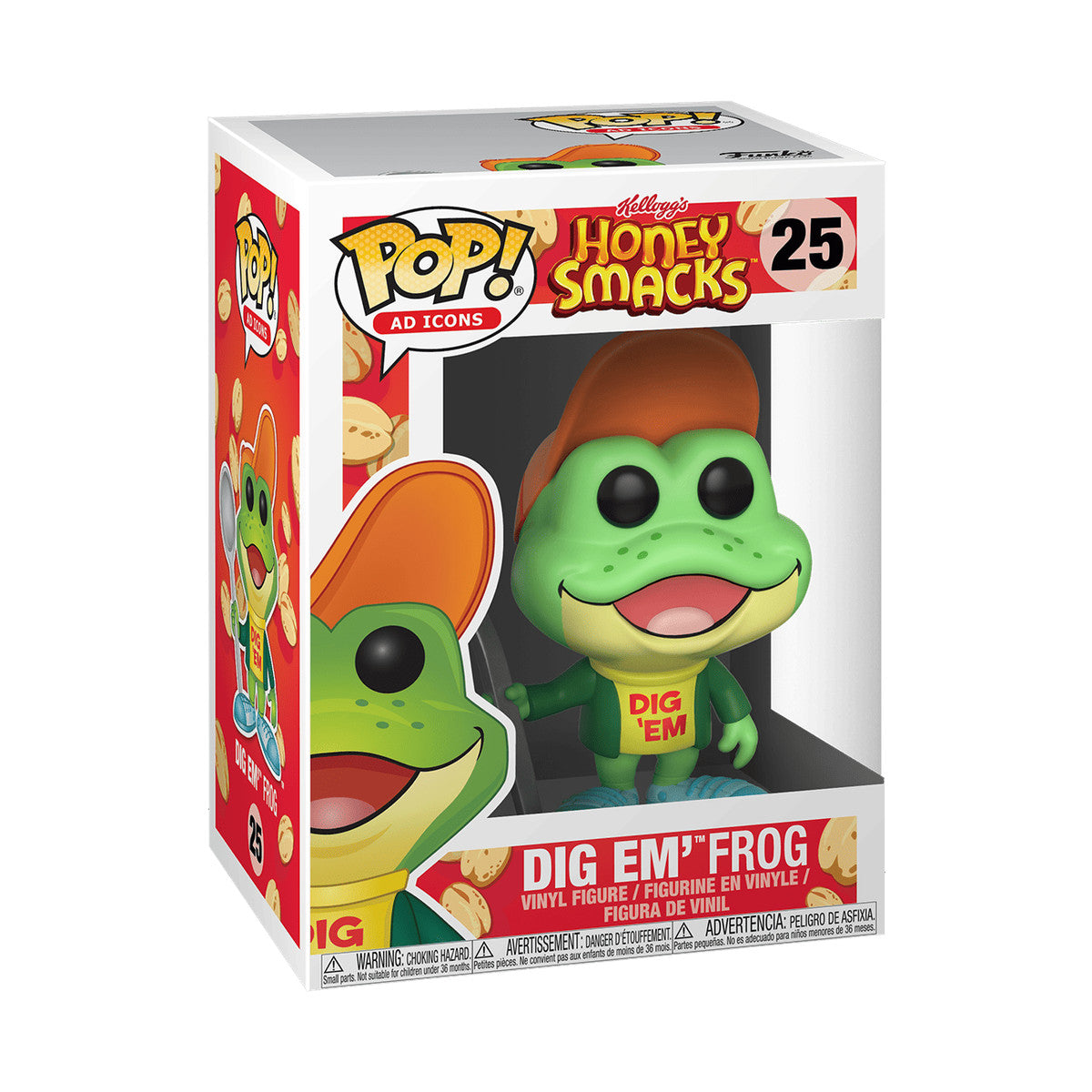 Funko Pop! Ad Icons: Honey Smacks: Dig Em' Frog #25