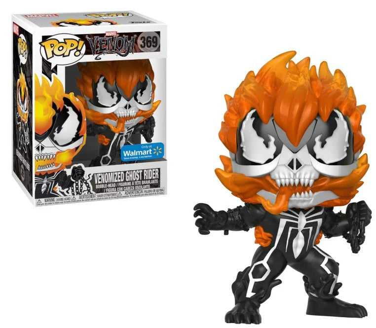 Funko Pop! Marvel: Venomized Ghost Rider #369 Walmart Exclusive