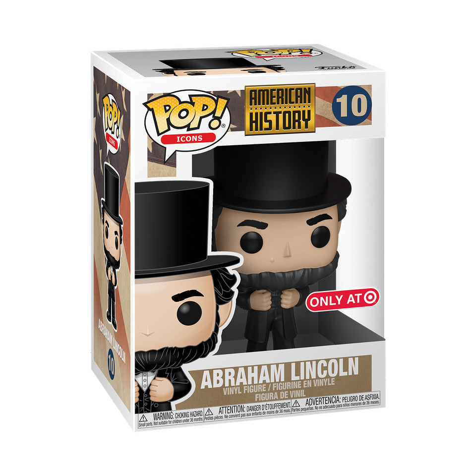Funko Pop! Icons: - American History: Abraham Lincoln #10 - Target Exclusive