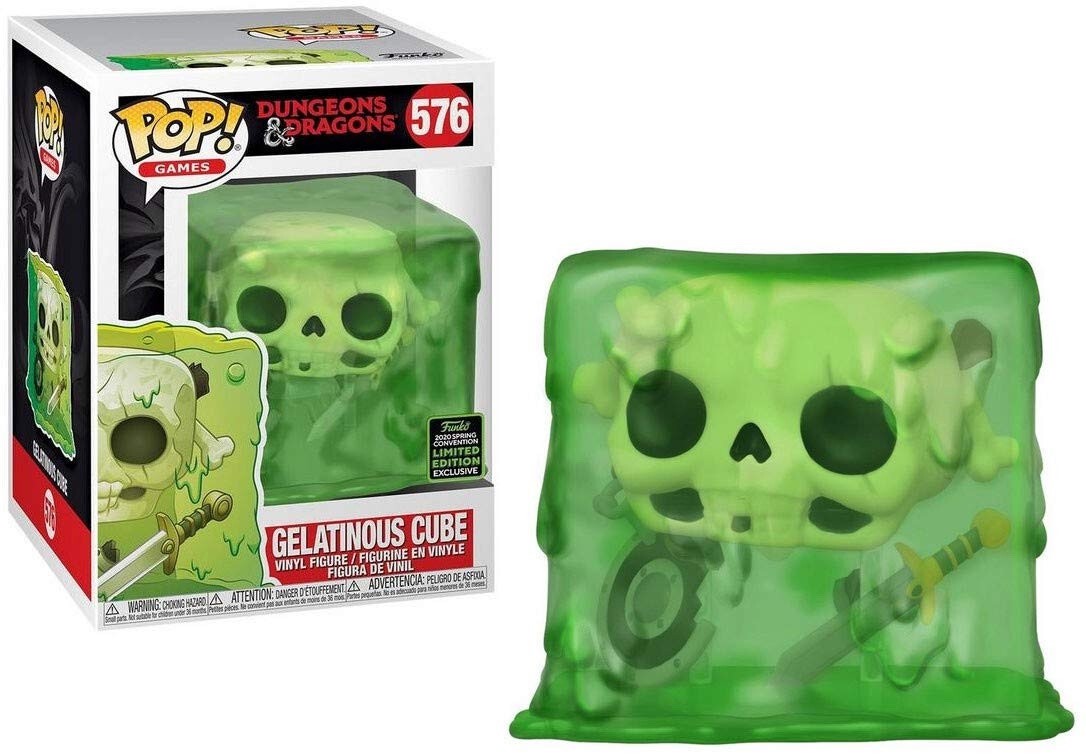 Funko Pop! Gelatinous Cube #576 - 2020 Spring Convention