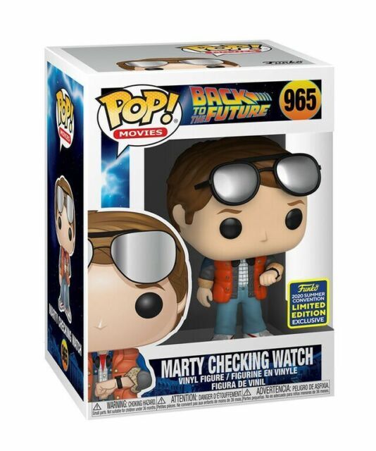 Funko Pop! Movies: Back To The Future: Marty Checking Watch #965 - Funko 2020 Convention Editioni