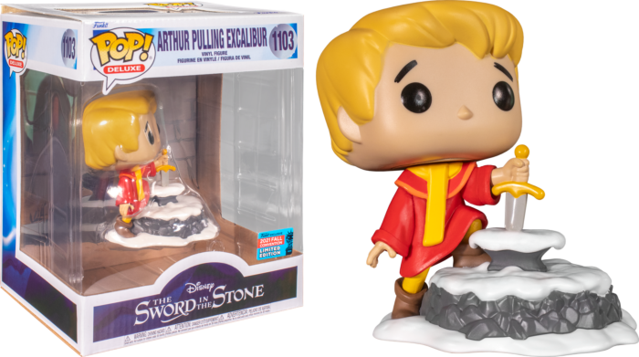 Funko Pop! Deluxe: Disney: the Sword in the Stone - Arthur Pulling Excalibur #1103