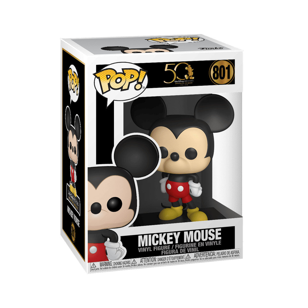 Funko Pop! Disney 50th Archives: Mickey Mouse #801