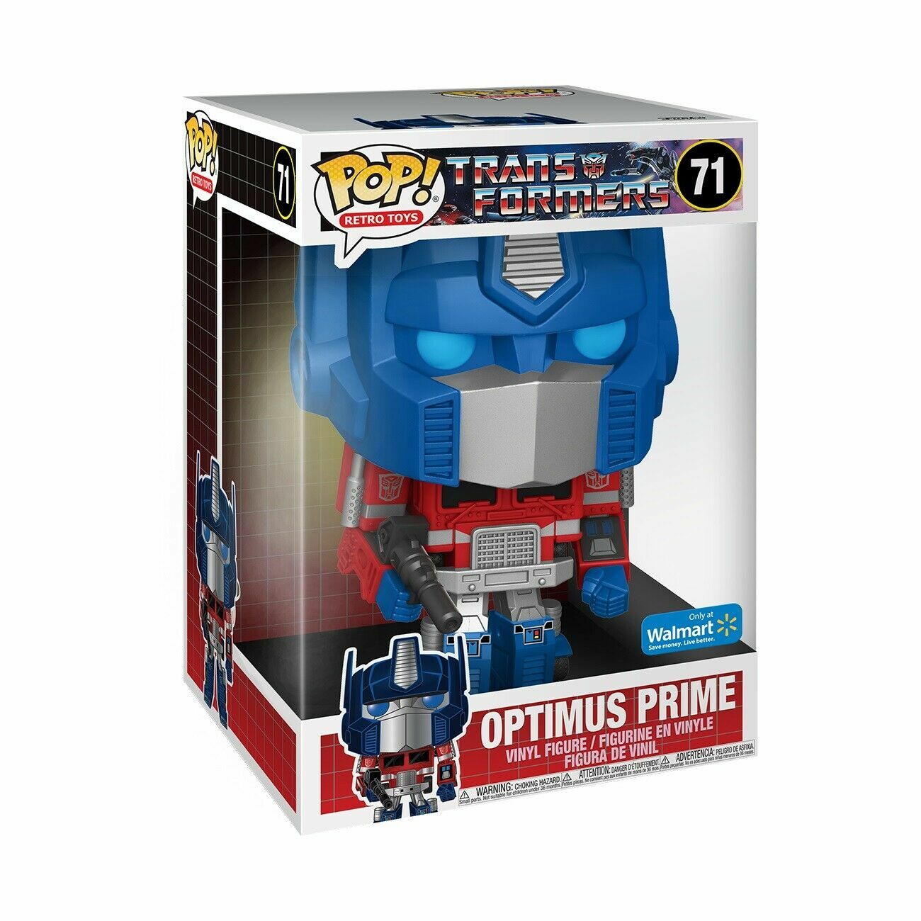 Funko Pop! JUMBO: Retro Toys: Transformers Optimus Prime #71 (Walmart)