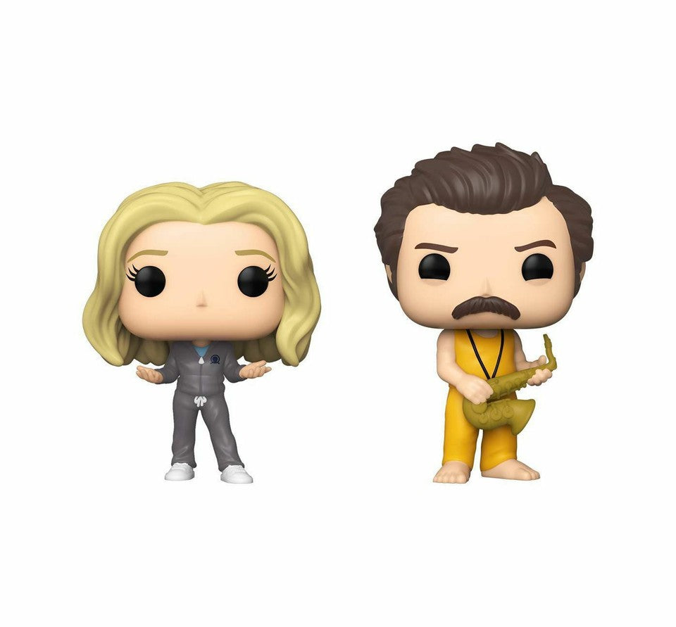Funko Pop! Leslie & Ron Locked In - 2 Pack - Parks and Recreation Target Exclusive