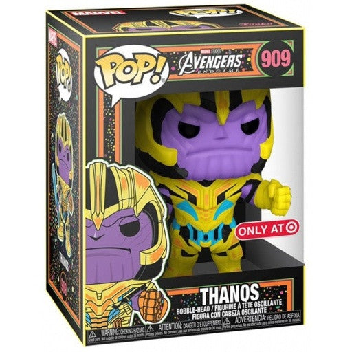 Funko Pop! Marvel: Thanos #909 (Blacklight) Target Exclusive