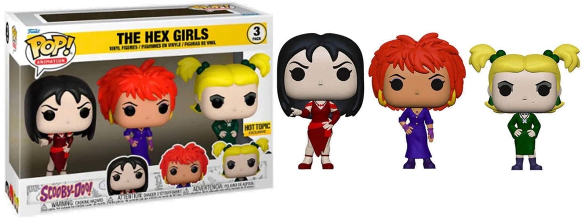 Funko Pop! 3 Pack - Scooby-Doo - The hex Girls