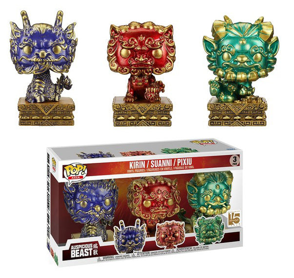 Funko Pop! Asia: Auspicious Beast 3 Pack: Kirin/Suanni/Pixiu
