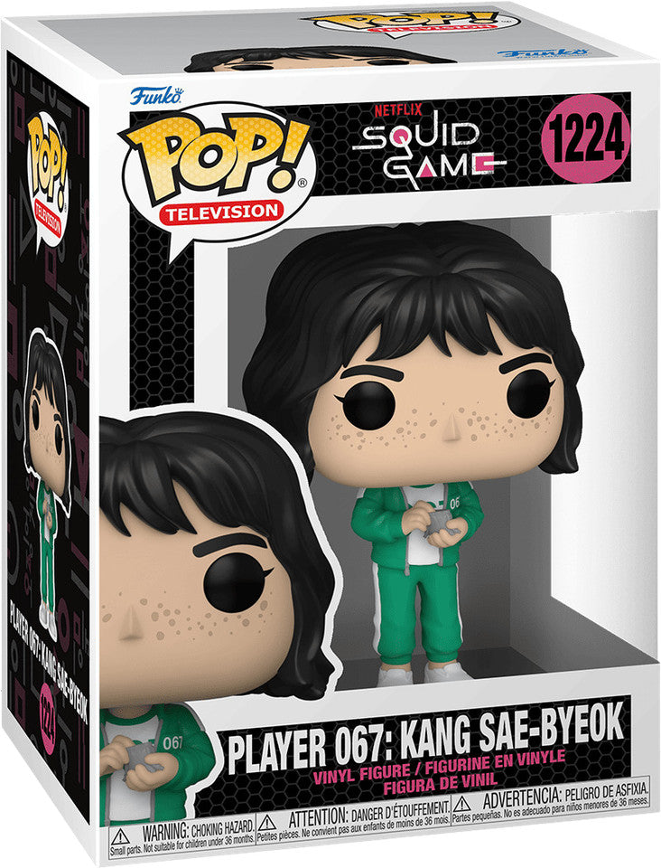 Funko Pop! Television: Squid Games: Player 067: Kang Sae-Dyeok