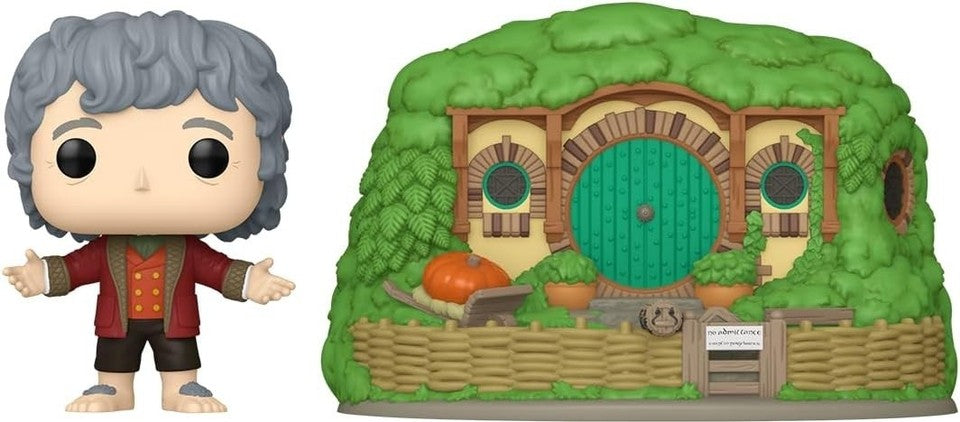 Funko Pop! Town: Lord of the Rings: Billbo Baggins with Bag-End #39