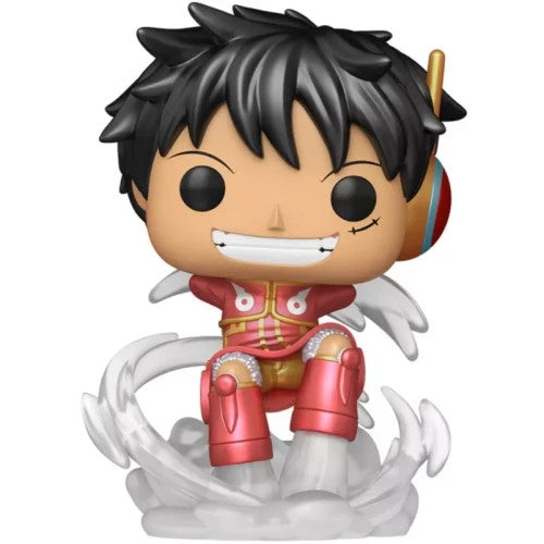 Funko Pop! PLUS: Animation: One Piece: Monkey D. Luffy #2138 - Metallic - Exclusive