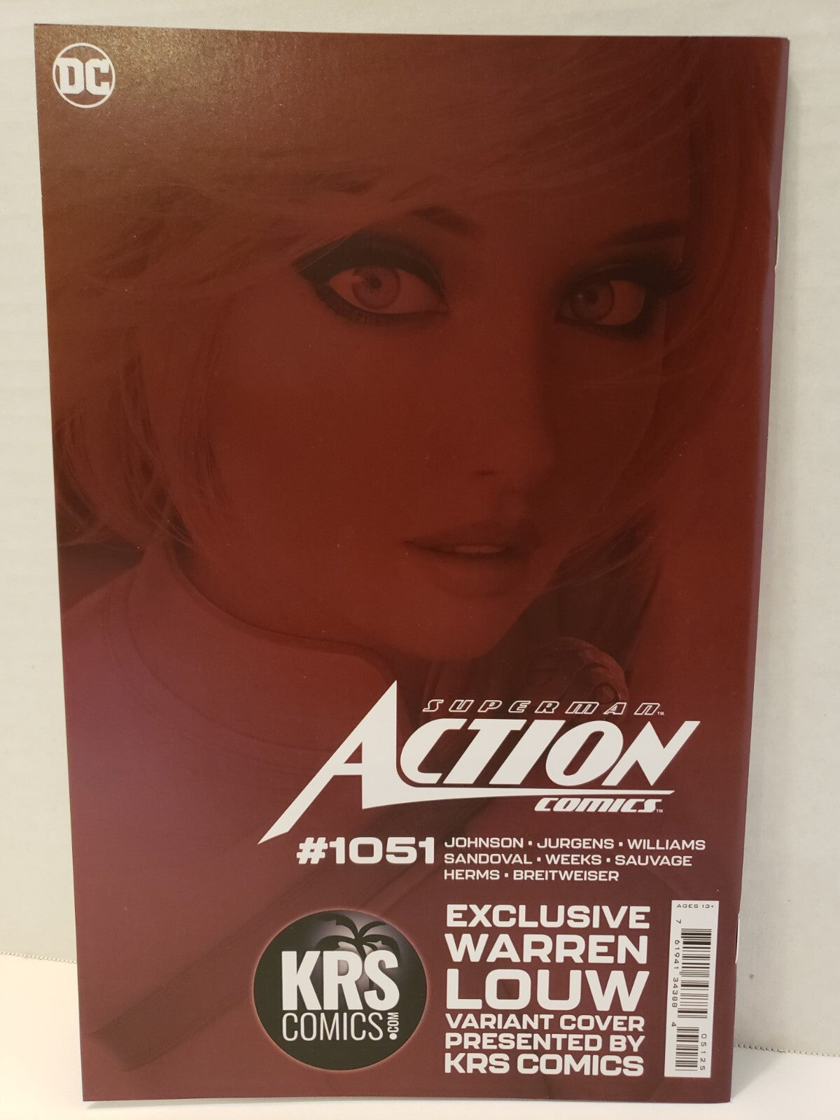 Action Comics #1051 - Warren Louw 'Power Girl' Virgin Variant!