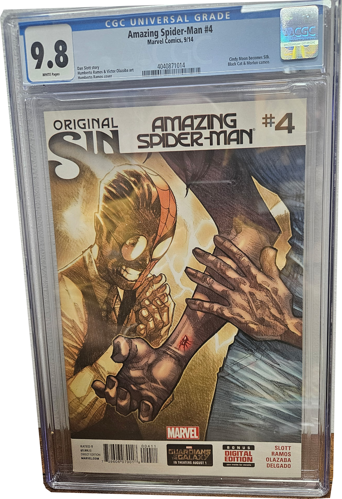 CGC 9.8 Amazing Spiderman #4 (1st Silk)