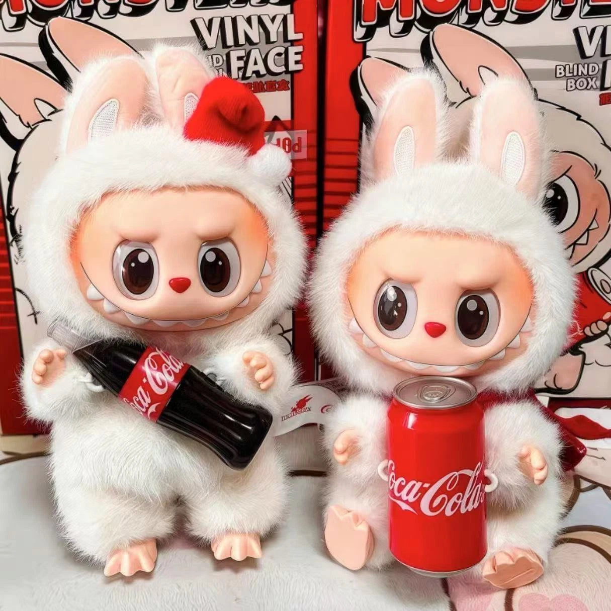 Labubu The Monster Labubu Coca-Cola Series Vinyl Plush Doll Blind Box