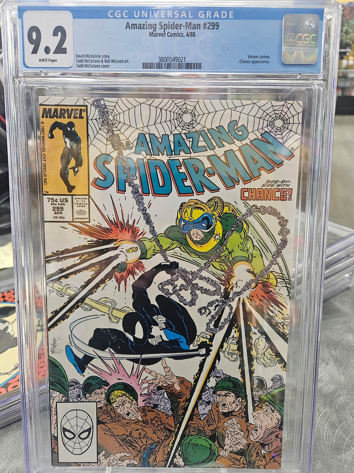 CGC 9.2 Amazing Spider-Man #299