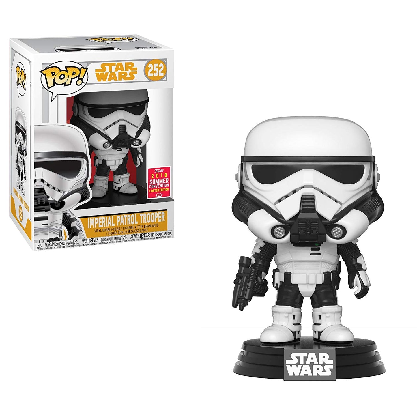 Funko Pop! Imperial Patrol Trooper #252 Star Wars 2018 Summer Con Limited Edition