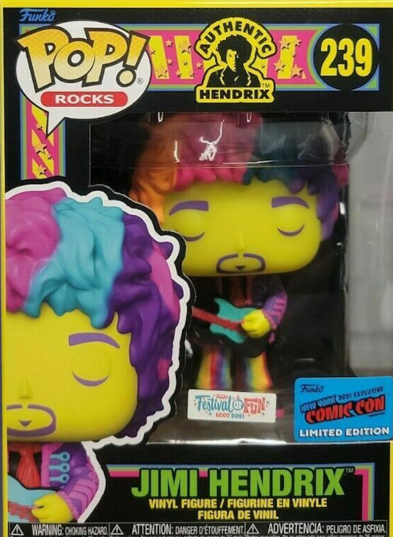 Funko Pop! Rocks: Jimi Hendirx #239- Festival Exclusive