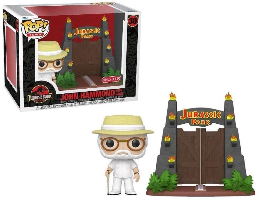 Funko Pop! Jurassic Park - John Hammond w/ Gates #30 Target