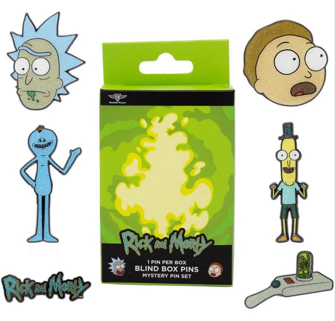Blind Box Mystery Pin PDQ - Rick and Morty