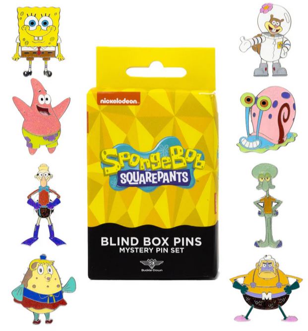 Blind Box Mystery Pin PDQ - SpongeBob SquarePants