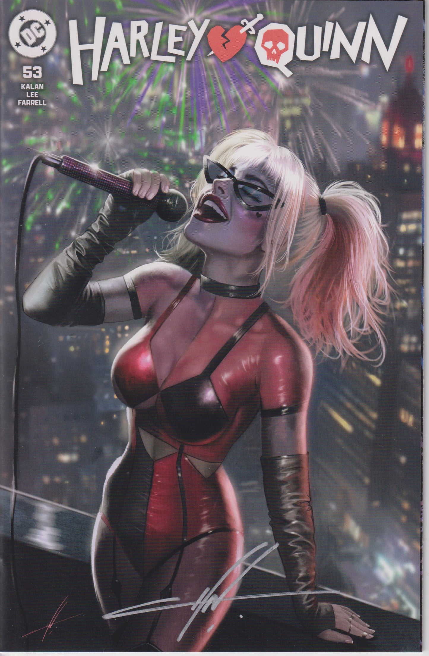 Harley Quinn #53 Carla Cohen Signed Exlucive