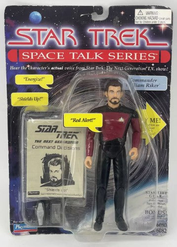 Star Trek Space Talk Series Commander William Riker