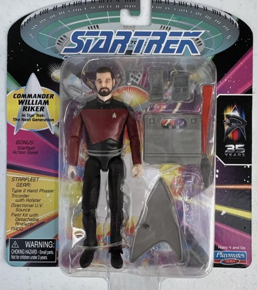 Star Trek TNG Commander William Riker 5" Action Figure