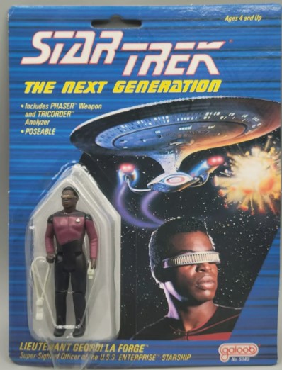 Star Trek TNG Geordi La Forge (Galoob 1988)