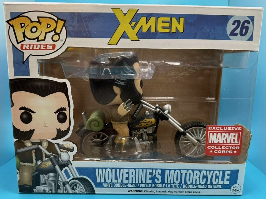 Pop Wolverine's Motorcycle