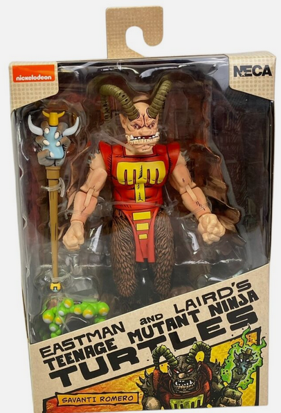 NECA 7" Teenage Mutant Ninja Turtles Savanti Romero Action Figure