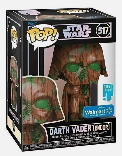 Funko Pop! Art Series: Star Wars Darth Vader (Endor) #517 Walmart Exclusive