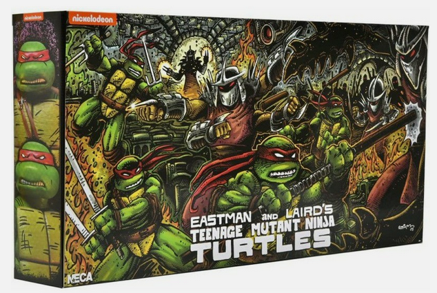 NECA TMNT : Teenage Mutant Ninja Turtles: Mirage Comics 4-pack NECA TMNT : Teenage Mutant Ninja Turtles: Mirage Comics 4-pack