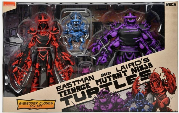 NECA TMNT Eastman & Laird’s Teenage Mutant Ninja Turtles Shredder Clones Box Set