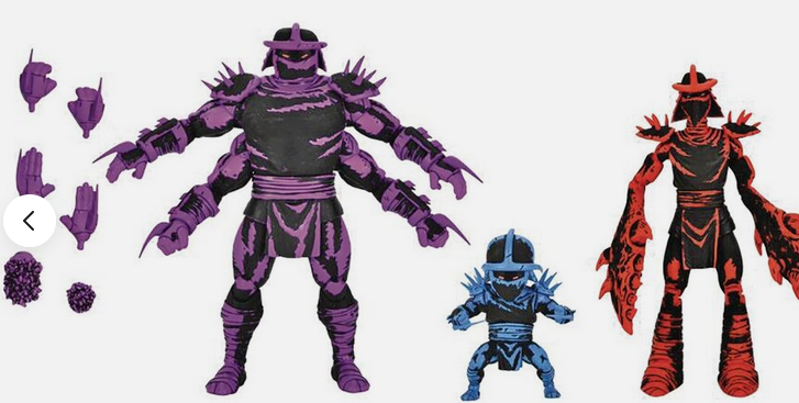 NECA TMNT Eastman & Laird’s Teenage Mutant Ninja Turtles Shredder Clones Box Set