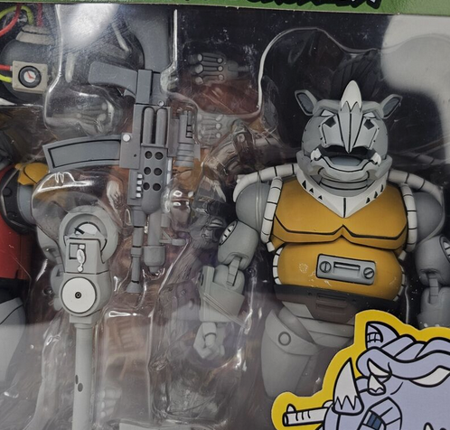 NECA Teenage Mutant Ninja Turtles - Super Bebop & Mighty Rocksteady 7" Figures