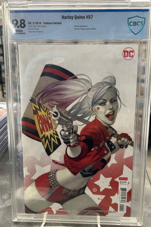 HARLEY QUINN 57 BATMAN APP CBCS 9.8