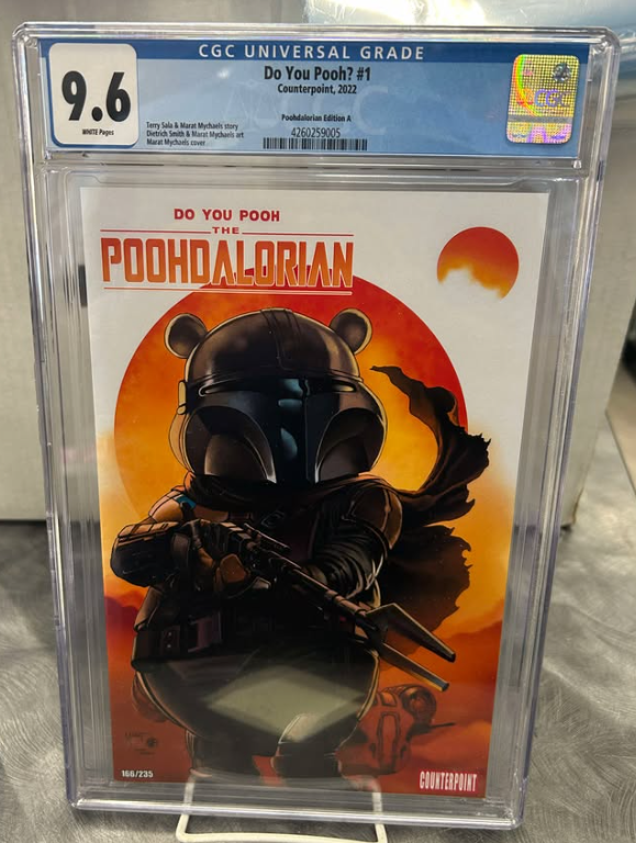DO YOU POOH POOHDALORIAN EDITION A CGC 9.6