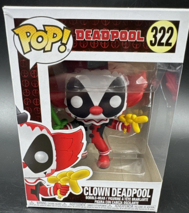 POP! Marvel Deadpool Clown Deadpool Vinyl Figure #322