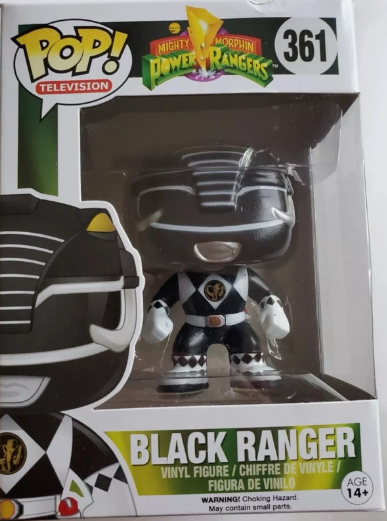 Funko Pop! Vinyl: Power Rangers - Black Ranger #361