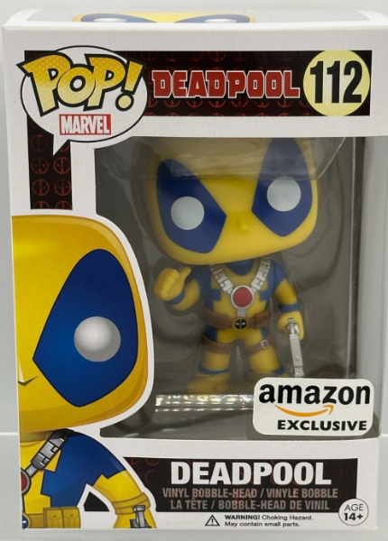 Pop! No. 112 Deadpool Bobblehead Yellow