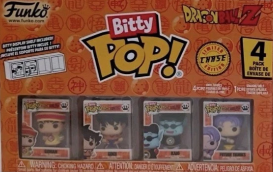 Funko BITTY POP! Dragon Ball Z Limited Chase Edition 4 Box Set Gohan
